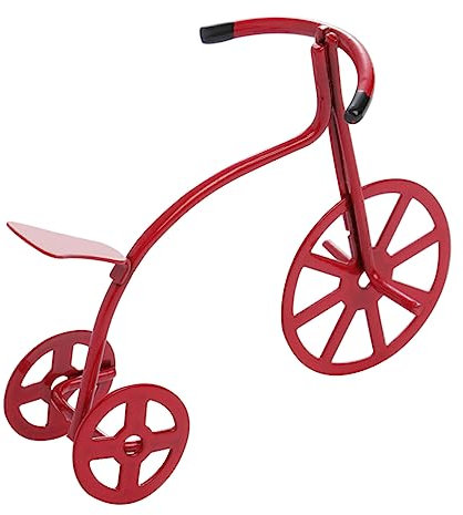 Didiseaon Mini Meubles De Maison Tricycle Miniature Modèle Voiture Décoration Créative pour Maison Garçon Fille