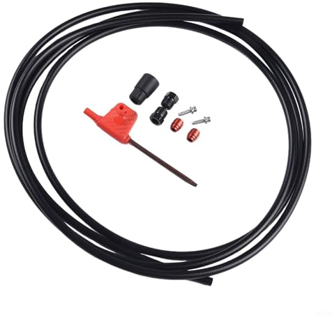 2 Meter Hydraulic Disc Brake Hose Kit for SRAM RED For FORCE with Connector Set Installation Tool(Black)
