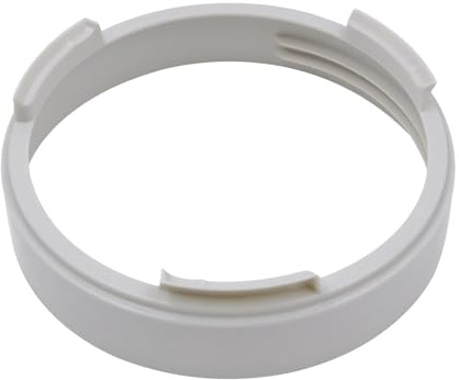 Mritrit 5.9 Inch Portable Round Air Conditioner Hose Connector, Universal Air Conditioner Hose Adapter for Homes/Offices/Garages, Clockwise/Counterclockwise Exhaust Hoses, Durable Plastic (Grey)