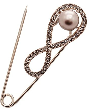 LYGXWJFC Parel Spelden Damestrui Vä Kleding Jas Sieraden Honderd Match Broche Broche Bloem