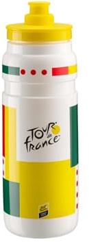 ELITE FLY TOUR DE FRANCE 2026 Fahrrad-Trinkflasche | Colors | Offizielle Limited Edition | Ultraleicht 51g | BPA-frei | High-Flow-Ventil | 750ml |