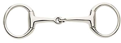 Lorina einfach gebrochene Olivenkopftrense (5.5in / 140mm) (Silber)