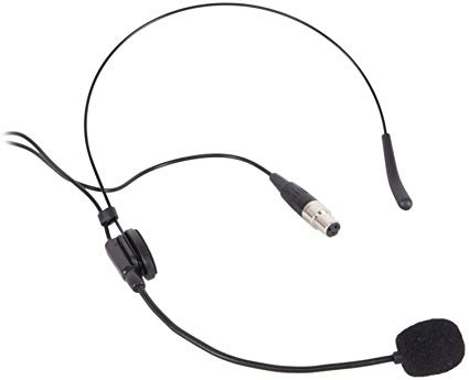 PROEL EIKON HCM25AK Mini-Kondensatormikrofon mit XLR-Anschluss, 3-polig, weiblich, Schwarz