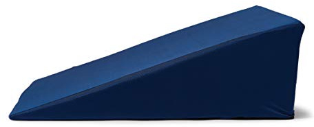 Medline Bed Wedge Pillow, Multi-Position 7.5 inch Wedge Cushion for Legs or Upper Body, Wedge Pillow for Acid Reflux, Snoring, Sinus Issues, or After Surgery