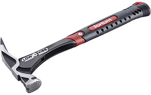 Fortum Fortum 4751100 Low-Vibe Marteau de charpentier avec amortissement des reculs et faible vibration 680 g Longueur 320 mm