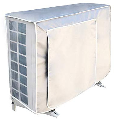 Mify Housse de climatiseur, Housse de Protection Solaire étanche pour climatiseur, Protecteur de climatiseur extérieur Anti-Neige Durable Oxford Cloth-80 * 32 * 57cm