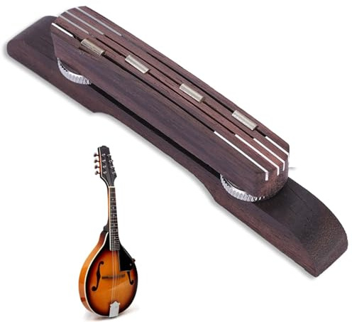 Mandolin Bridge, Rosewood Adjustable Mandolin Bridge Repair Parts