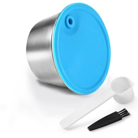 HAILASRE Nachfüllbare Dolce Gusto Kapseln Wiederverwendbare Kaffeekapsel Kaffeefilter Kompatibel für Dolce Gusto (VB)