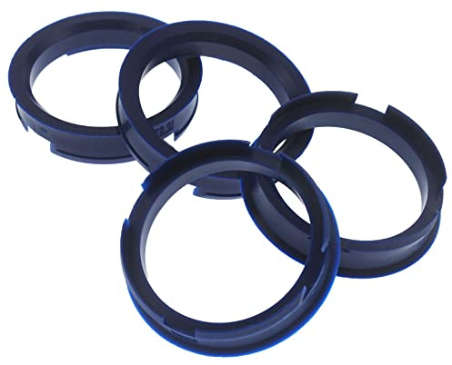 4X Zentrierringe 72,6 x 60,1 mm Dunkelblau Felgen Ringe Made in Germany