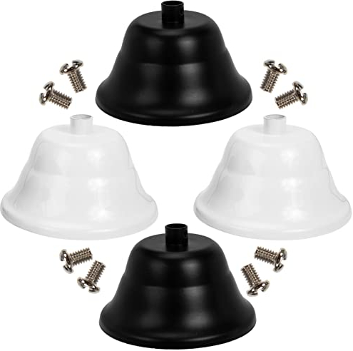 DOITOOL Pendelleuchten-chassis Aus Eisenmaterial Einfache Installation Und Dekoration Ihrer Deckenleuchte 4 Sets Chassis