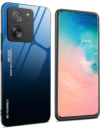 WBWONE para Xiaomi Mi 13T 5G / 13T Pro 5G Funda, Cristal Templado Resistente a Arañazos, Borde de Silicona TPU Bumper Resistente a los Golpes Case Protectora Cover - 7