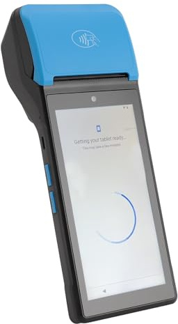 Cuifati POS-PDA-Belegdrucker, 5,5-Zoll-Touchscreen-1080P-Thermodrucker, für 12.0, 4GLTE WiFi BT NFC, USB OTG, Langlebig, für Imbisswagen, Cafés, Restaurants (Eurasien)