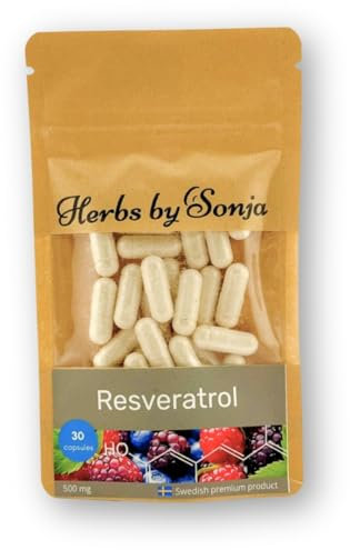 Herbs By Sonja Resveratrol 400 mg 60 capsule - Trans-Resveratrolo 98%
