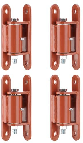 SPARKWHIZ Bisagra de puerta resistente, bisagra de perno de 7 pulgadas, bisagras soldables para puerta, paquete de 4
