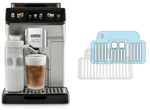 3 x Schutzfolie für DeLonghi Eletta Explore | Cold Brew 450.XX, 452.XX | ECAM 450.76 T | 450.55S | 452.57G | 450.55G | 450.86T |450.65 S | 452.67G | Tassenablage | Tropfblech