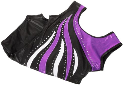 COHEALI Justaucorps de Gymnastique pour Garçon et Filles Vêtements de Danse Élastiques Polyester et Polyuréthane Respirant Élastique Ballet et Danse