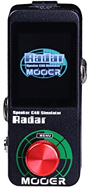 Mooer MSS1 Radar Cabinet Guitar Simulator, 2.25 in*1.75 in*4.25 in