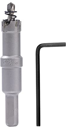 Dribotway Bi-Metall Lochsäge 16mm Hartmetall Heavy Duty Industrial Grade Edelstahl Lochschneider für Mental Wood Edelstahl Kunststoff Kupfer