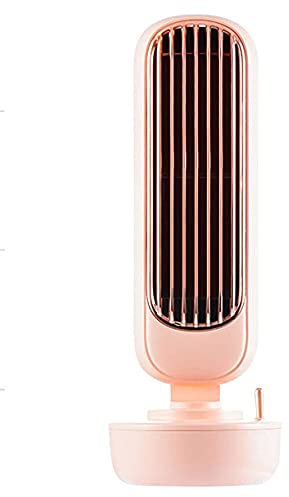 Ventilador del enfriador de aire Ventilador de la torre del humidificador, Mini enfriador de aire, Circulador de aire personal portátil 3 en 1, Humidificador, 3 velocidades, Temporizador, pa