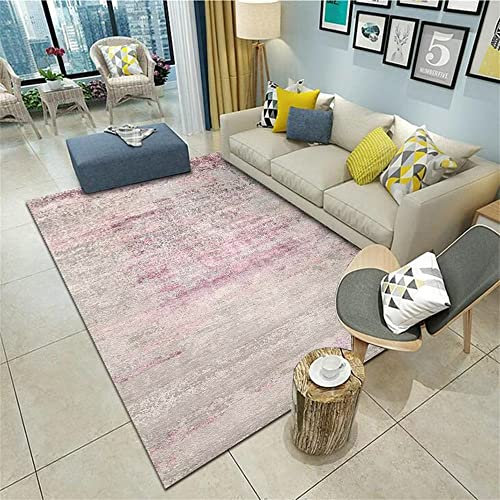 RUGMRZ Teppich Modern Wohnzimmer modernes minimalistisches Schlafzimmer maschinenwaschbar Teppich Weihnachten rosa mädchen Teppich kinderzimmer Floor teppiche Teppich modern Teppich Auslegware160x23