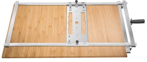Edge Guide Positioning Cutting Board,75cm Woodworking Straight-Line Cutting Circular Saw Edge Guide,with Dual Parallel Precise Scales, Quick Positioning Knobs,for Carpenter Work