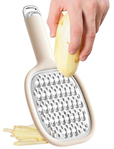 Professionell ostrivare, citronrivare med handtag | Ergonomisk ostrivjärn design, kompakt bärbar design ostrivjärn mångsidiga manuella rivjärn och skivare för coc