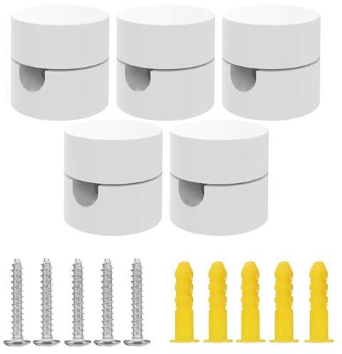 5 lampade per altalena a scimmia, supporto per cavi, soffitto, supporto per cavi, fissaggio a soffitto per lampade fai da te, fissaggio a soffitto, supporto per cavi da parete per appendere
