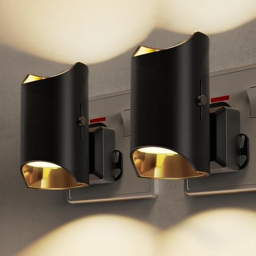 LOHAS-LED Night Light Plug in Wall, Dimmable 0-100LM, Dusk to Dawn Sensor