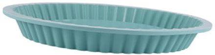 Cabilock Molde para Pasteles Antiadherente Plato para Hornear Flan para Uso Horno Resistente Altas Diseño Multifuncional