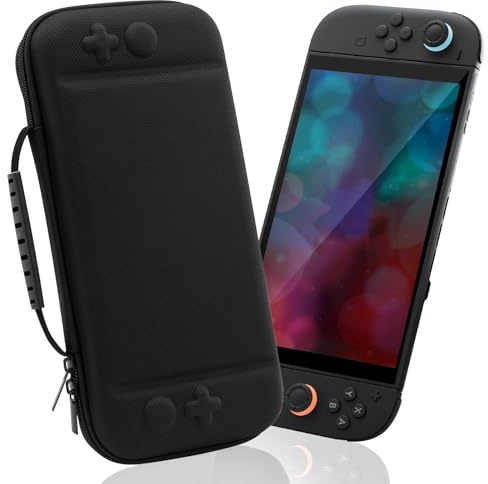 TUNYINSH Carrying Case for Nintendo Switch 2 (2025) with 12 Game Card Slots,Portable Hard Shell Travel Storage Bag Protective Pouch for Switch 2 Console and Accessories