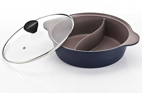 IH Shabu Shabu 28 cm Double Coated Ceramic Stock Pot
