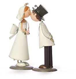 Baden Knutschis Heirat Hochzeit Brautpaar Mann und Frau küssendes Paar Liebespaar Knutschies Deko
