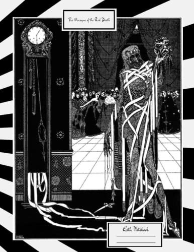 Masque of the Red Death Goth Notebook: Composition Notebook Journal