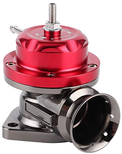Valvola di Scarico Turbo da 40 Mm con Tubo Flangiato da 2,5 Pollici Kit di Scarico BOV in Alluminio Stile S da 2,5 Pollici Accessorio Universale per Auto
