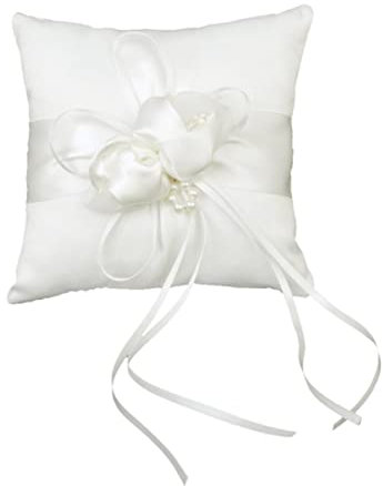 ULTECHNOVO Hochzeitskissen Für Blumenknospenkissen Satin Kunst