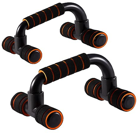 Barra de flexiones, 2 unidades/1 par de agarres para flexiones, barras antideslizantes con mango de espuma para entrenamiento muscular, entrenamiento de fuerza, entrenamiento de pecho