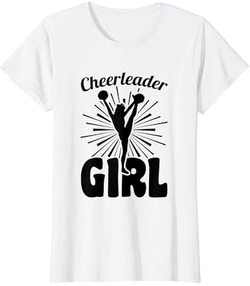 Cheerleaderin Cheerleading Squad für Mädchen T-Shirt