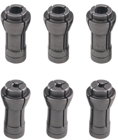 Ruiwaer 6 Stück Schneideisen Schleifmaschine Spannzange Schleifmaschine Spannzange Schleifmaschine Spannzange Adapter 3 mm 3 mm 3 Stück 6 mm