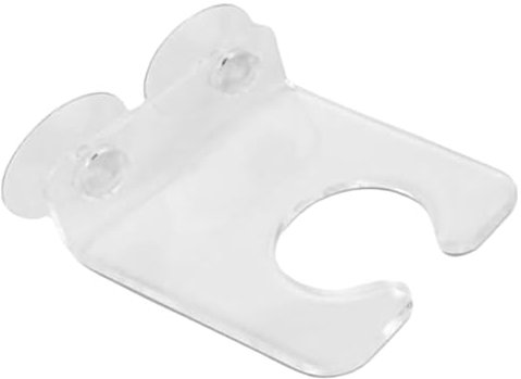 TOPBATHY Bathroom Wine Glass Holder Acrylic Wine Cup Rack Single Cup Holder Shower Drink Rack Decorative