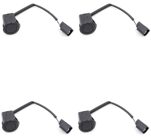 Sensores Aparcamiento Coche 4 Sensores Advertencia Sonido Estacionamiento PDC Marcha Atrás Central Trasero 39693-SWW-G01 para CRV 2007 2008 2009 2010 2011 2012 Detección Distancia