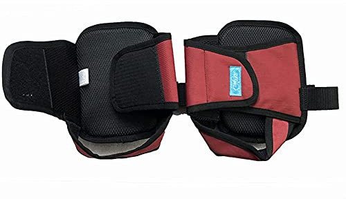 Correa De Reposapiés Ajustable For Zapatos De Silla De Ruedas Cinturón De Reposapiés Envoltura De Pedal Zapatos Fijos For Silla De Ruedas Envoltura De Pedal Cubierta(Red)