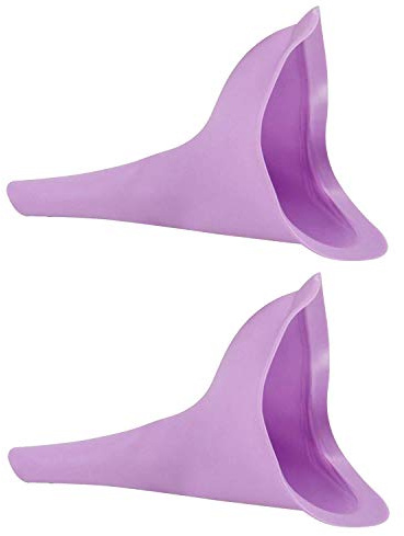 2 x Simpa Female Ladies Urinal Wee Funnel Sanitary Toilet Aid for Women Pee While Outdoors, Walking or Travelling - No Need to Use Dirty Unsanitary Toilets.