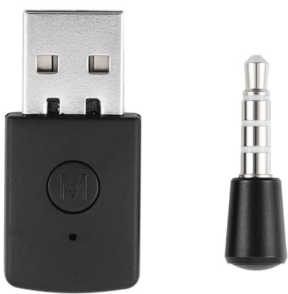 VOBOR Adaptador Bluetooth 4.0 - Adaptador USB inalámbrico Bluetooth transmisor y receptor Bluetooth para PS4, PS5 PlayStation
