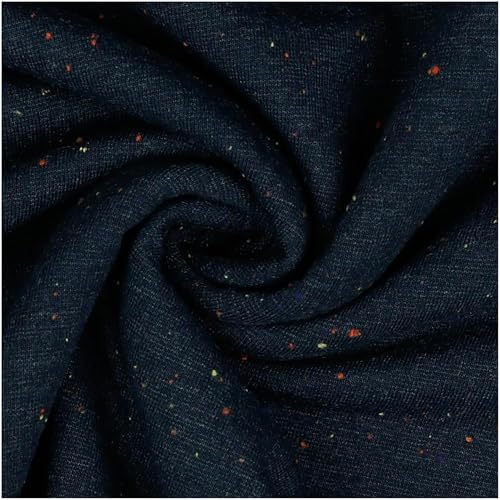 0,5m Sweat-Stoff Cosy Colours Meterware Oeko-Tex Sweatstoff Sweat Farbwahl