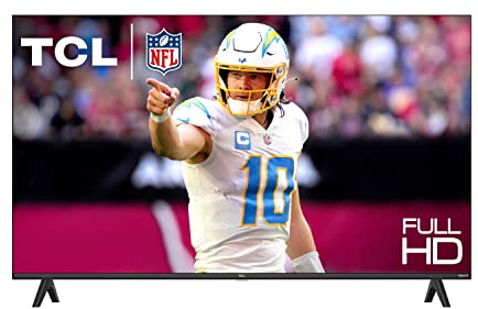 TCL 43-Inch Class S3 1080p LED Smart TV with Roku TV (43S350R, 2023 Model), Compatible with Alexa, Google Assistant, and Apple HomeKit Compatibility, Streaming FHD Television