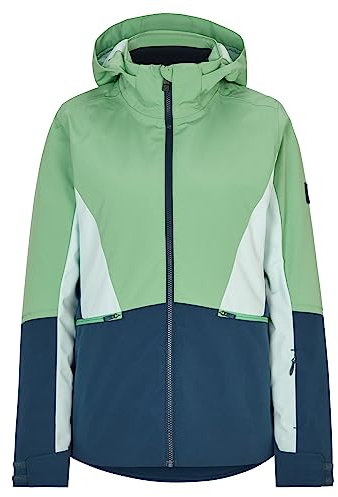 Ziener Damen TAIMI Ski-Jacke/Winter-Jacke | warm, atmungsaktiv, wasserdicht, pastel green, 38