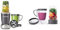NUTRiBULLET NB-101S Series - Nutrient Extractor High Speed Blender - 600 W - Graphite + NutriBullet Deluxe Upgrade Kit (As Seen on High Street TV), Packaging may vary