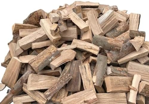 Heinrichs Agrar Brennholz Ofenholz Laubholz-Mix 30kg trocken sofort zu verwenden Kaminholz aus der Layenmühle