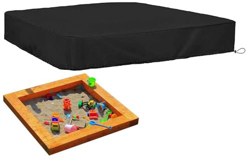 Kinder Box Abdeckung - Outdoor Sandkastenabdeckung | Sandkastenabdeckung | Wasserdichter Sandkasten mit Deckel | Sandkastenüberdachung | Sandkasten Baldachin Sandspielzeug Schutzhülle | Sandspielzeug