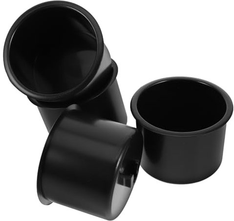 GARVALON 4pièces Support De Boisson Plastique pour Voiture Porte-gobelet Universels pour Canapé Et Intérieur De RV Accessoires Pratiques pour Bateau Et Véhicules